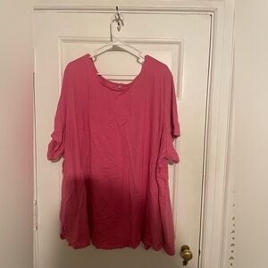 Roaman’s pink t-shirt 5x